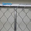 Anping factory chain link fence supply/chain link fence in iron wire mes/hweight per square meter for gi chain link fencing