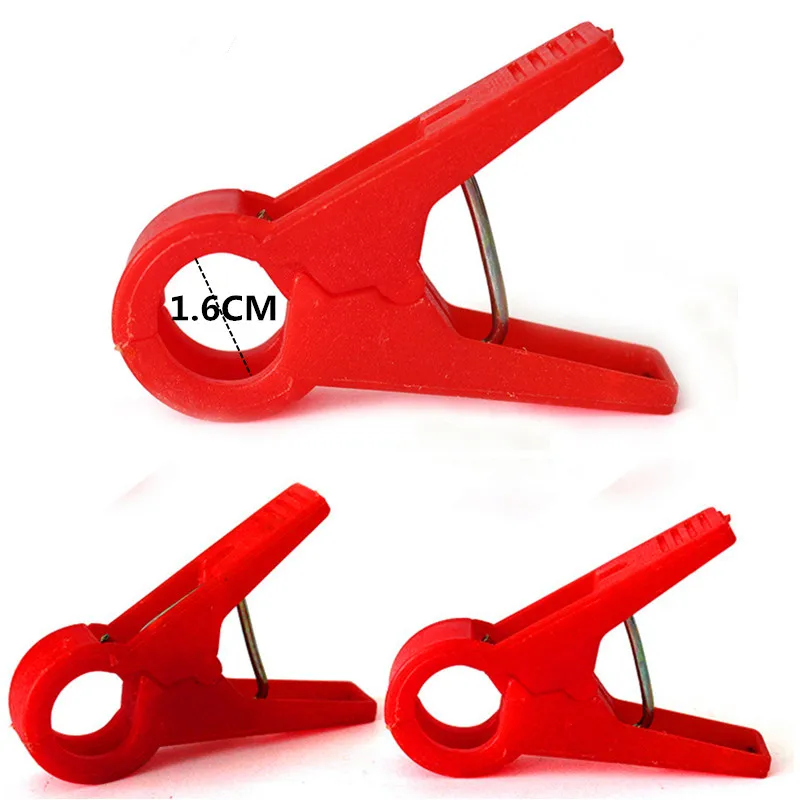 Round Plastic Clips For Tomato Plants Tomato Hook Diameter 16mm For