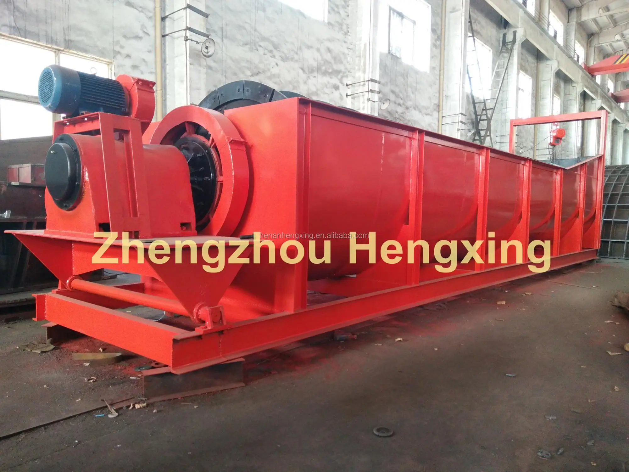 Large Capacity Spiral Type Minerals Ore Washing Machine For Copper