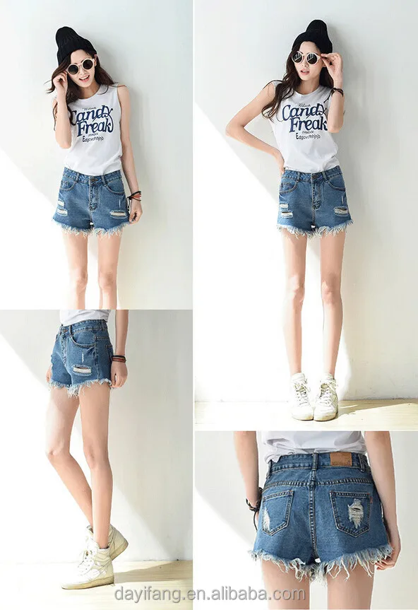 loose jean shorts womens