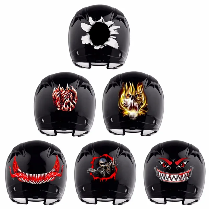 Customized Vinyl Motorcycle Helmet Sticker,Personalized Motorcycle Helmet Decal Design,Wholesale