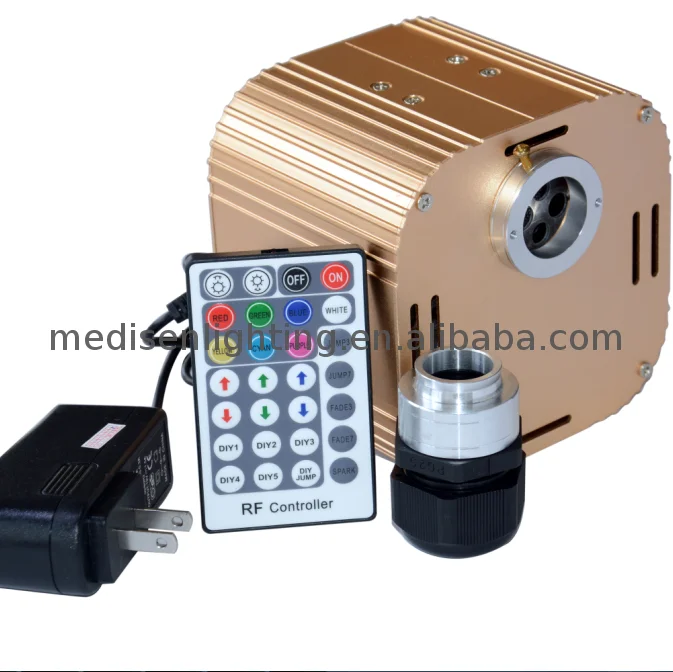 16w Led Fiber Optic Light Box For Diy Ceiling Star Starry Lighting