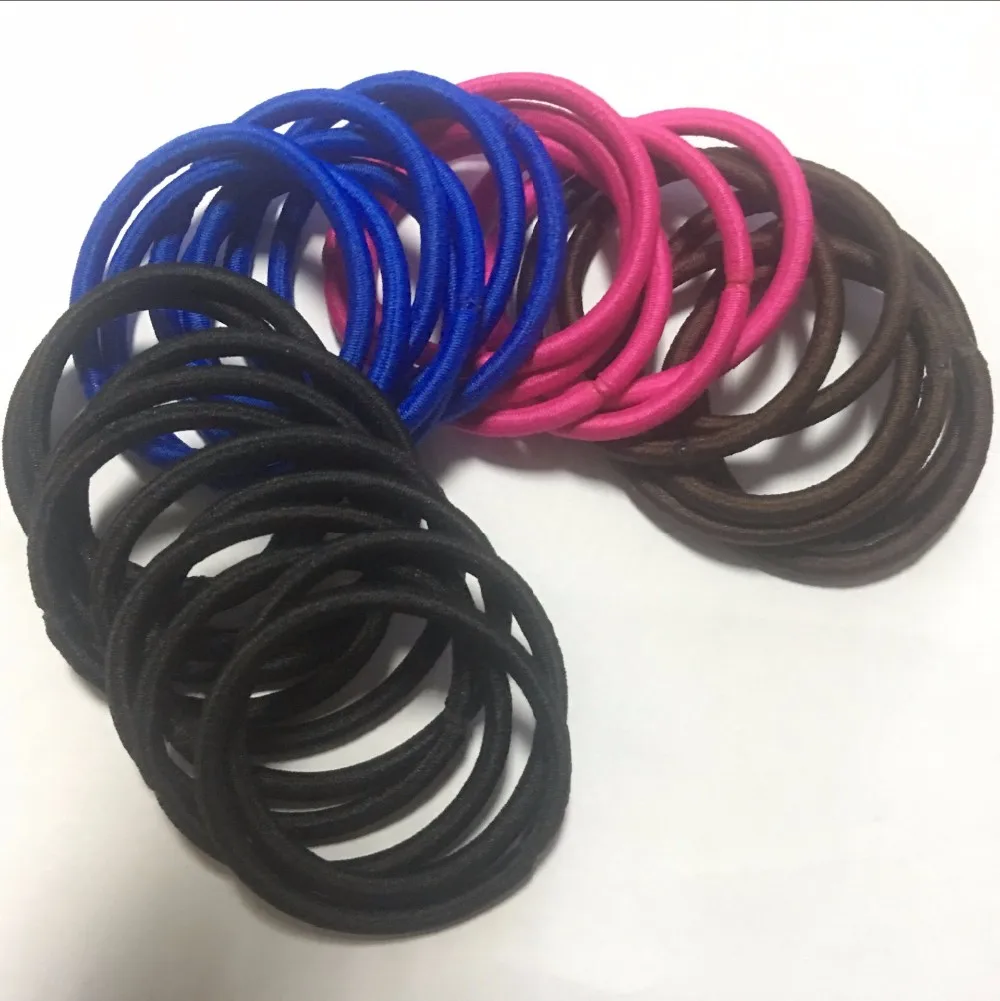 Wholesale 4mm Round Elastic Rubber Hair Ties Buy Elastic Hair Tie