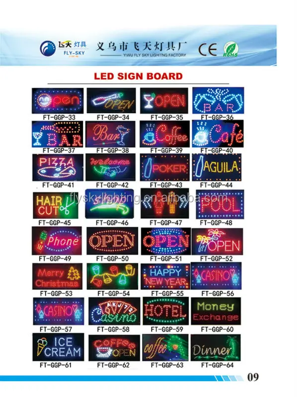 High Impact, Energy Efficient Casino Flashing & Animated LED Sign 