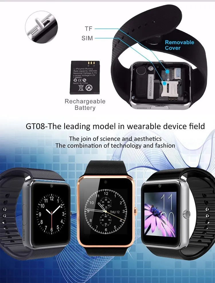 gt08 smart watch 4g