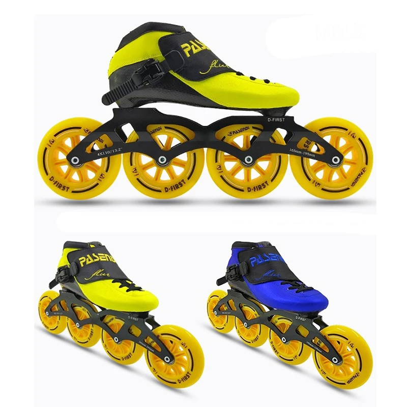 3 Pcs 110mm Shr Pu Wheels Professional Racing Inline Speed Race Skates