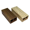 Hot Sale Engineered WPC Hollow Wood Timber Tube for Indoor Decoration