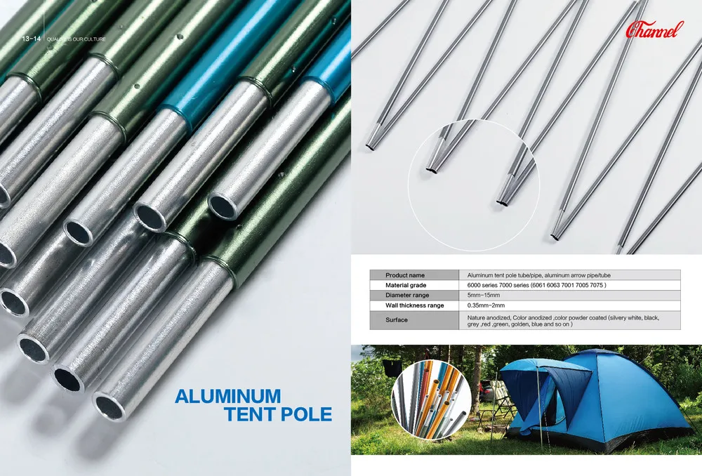 Aluminium Tent Pole Connectors Parts Adjustable Tent Pole Buy