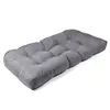 Competitive price 140gsm glider outside loveseat cushion grey set wicker outdoor furniture loveseat cushions