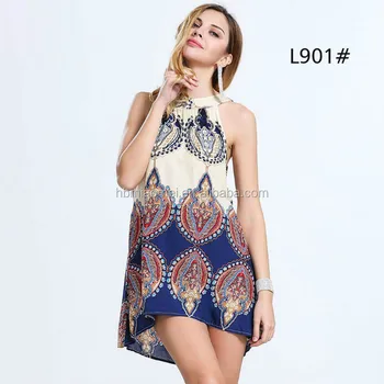 Halter Mini Dress Beach