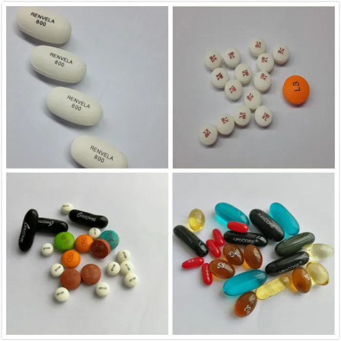 soft capsule and tablets