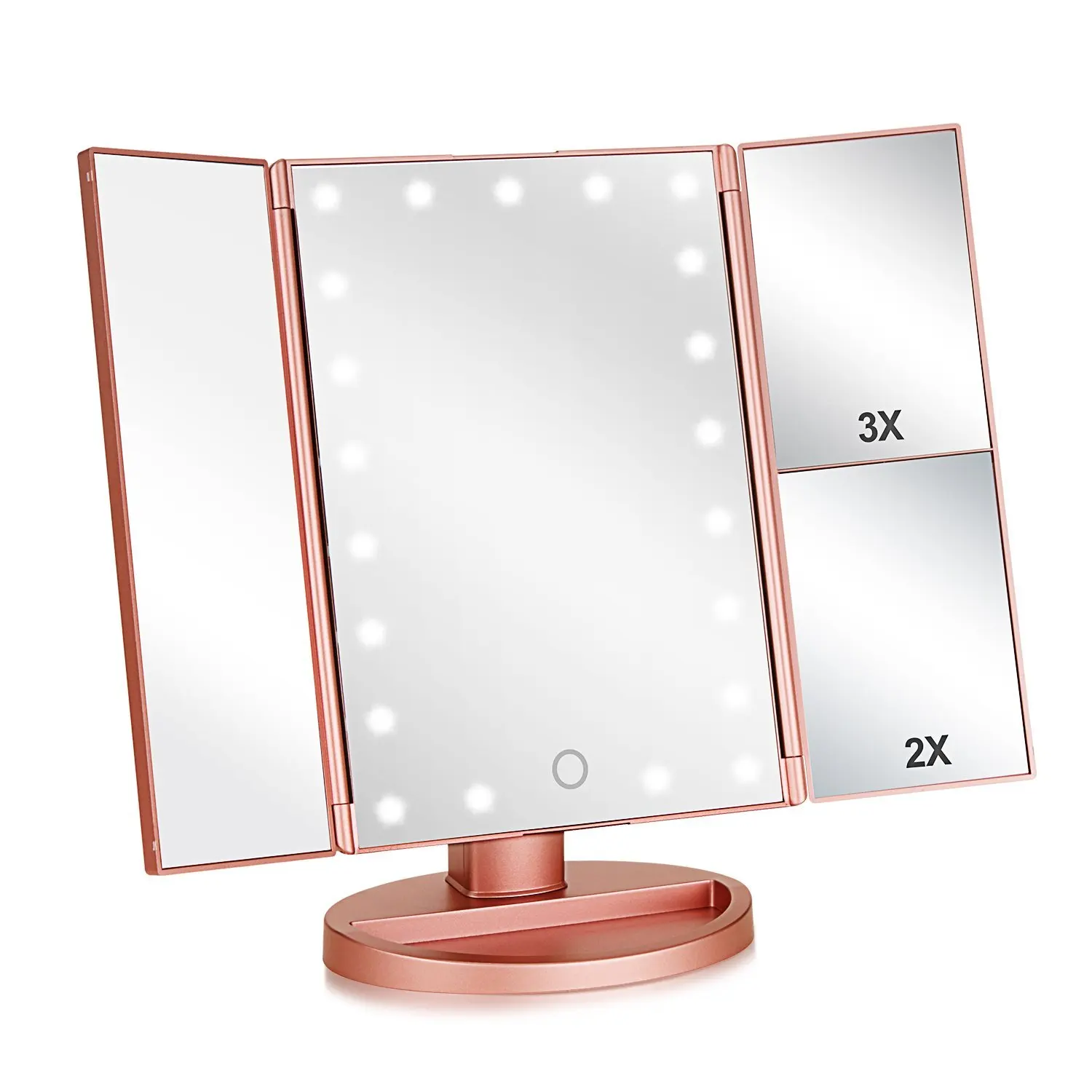 TDK-115 настольное зеркало с подсветкой led Beauty Mirror