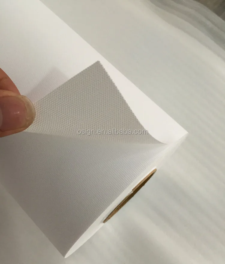 260gsm Printable Polyester Inkjet Canvas, White Inkjet Canvas Paper For Giclee Printing
