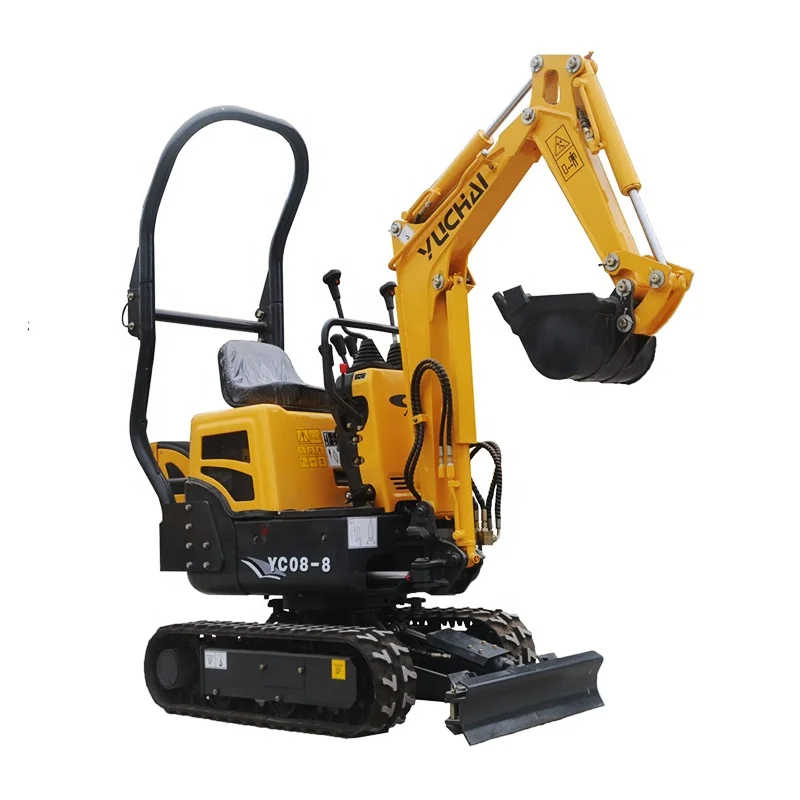 0.8 Ton Manual Mini Excavator Yc08-8 For Sale - Buy Excavator,Mini ...