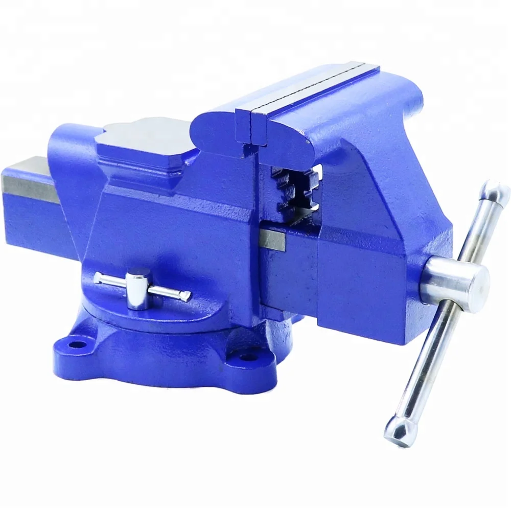 Heavy Duty Bench Vise Swivel Base With Anvil Buy Pipe Vise