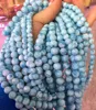 4mm 6mm 8mm 10mm natural Dominican larimar round smooth AAA grade precious rare beads