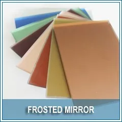 frosted mirror