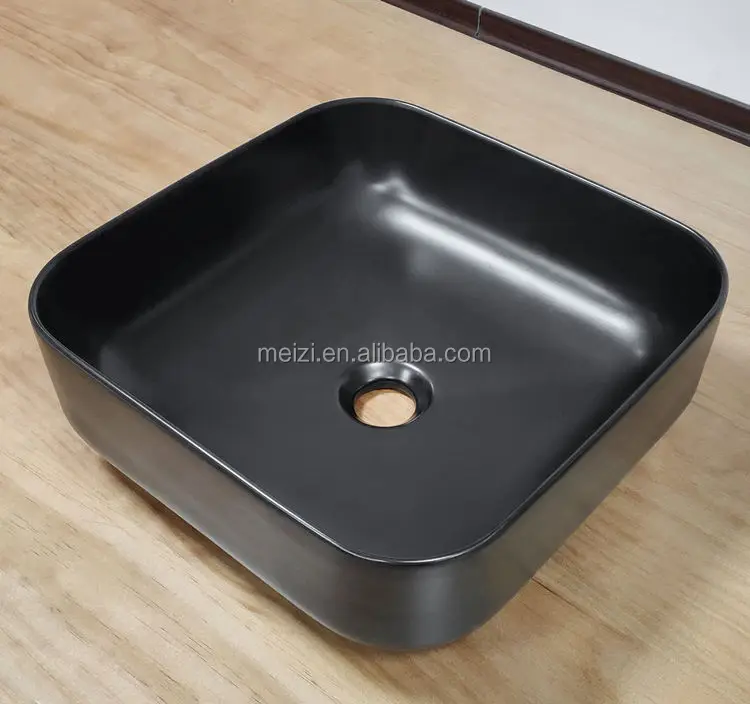 European black color outdoor wash basin sinks