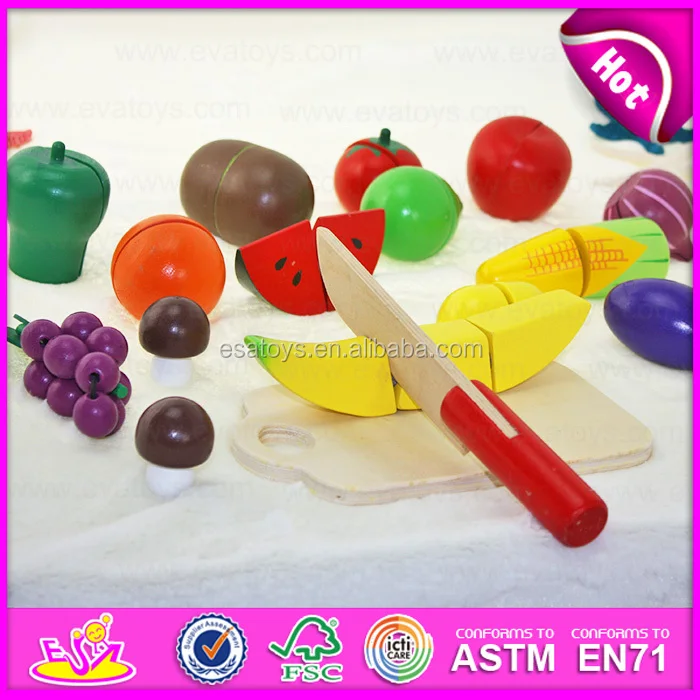 cutting toy fruits