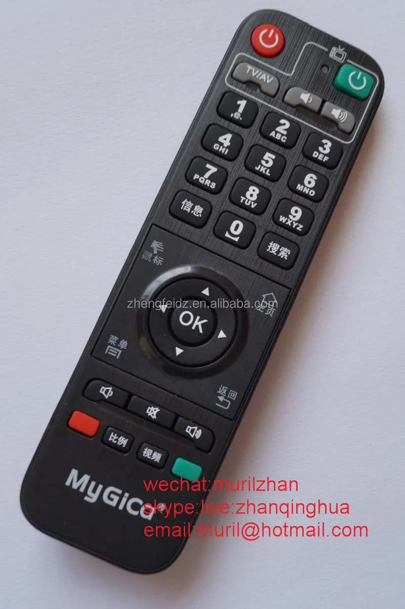 High Quality Black 31 Buttons Is Net Media Player Remote Control New Tv
