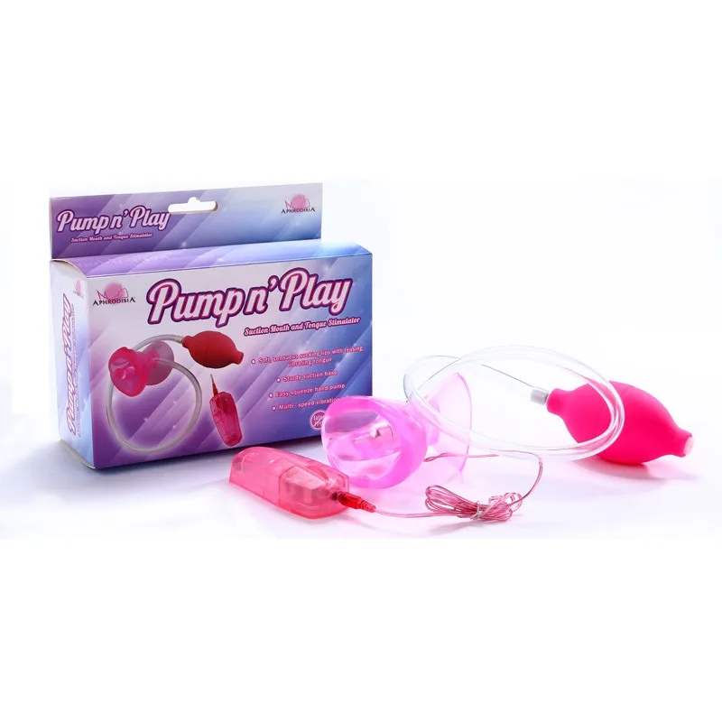 Vagina Pump Vibrating Tongue Sucker Oral Sex Toys For Wo