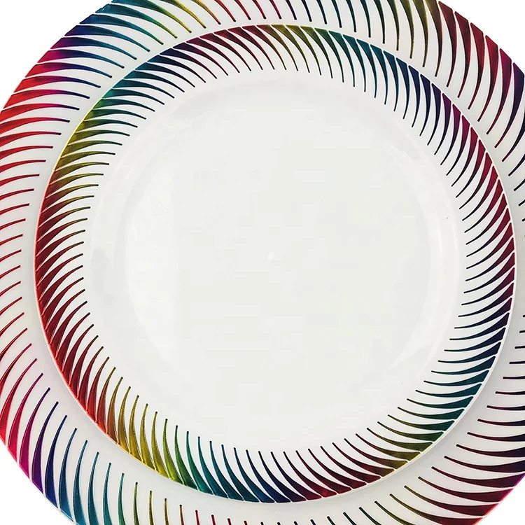 Hot Sale Cheap Biodegradable Wedding Disposable Plates Plastic Buy