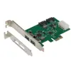PCIE to SATA 3.0 USB3.0 combo card PCI Express USB 3.0 SATA III Host controller Adapter