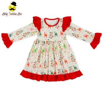christmas day dress baby girl