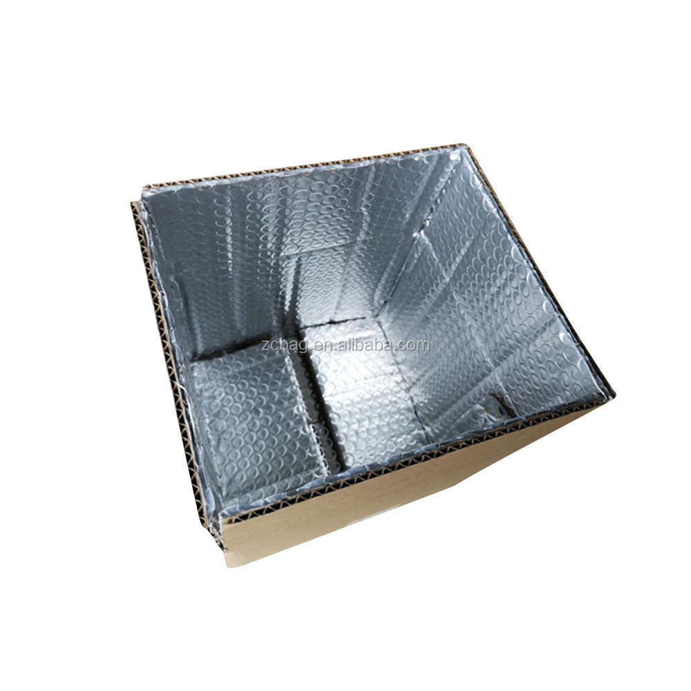 20lb High Quality Bubble Aluminum Foil Lined Corrugated Insulated