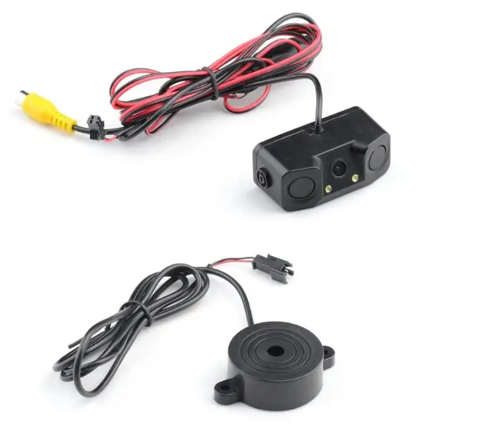 car reversing camera parking sensor with radar camera three in one