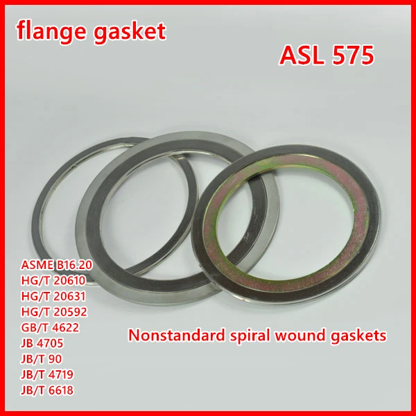 Hot Sale Spiral Wound Gasket With Ss Inner Ring,Cs Outer Ring - Buy ...