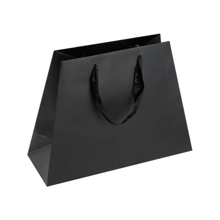 matte black gift bags