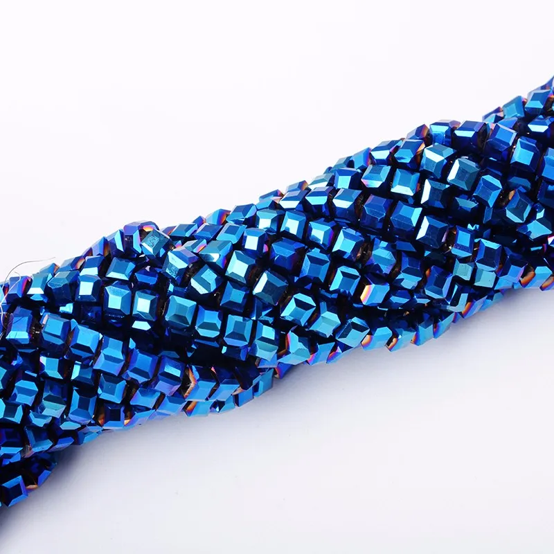 Wholesale Square Crystal Beads Yiwu Jewelry Beads For Bracelets And