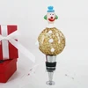 Christmas decorations for home new year present Murano glass clown wine bottle stopper