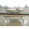 Recycled Engineered Plastic Wood Composite Landscape Timbers Picnic Table and Benches