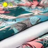 quick dry shrink resistant fabrics made from recycled materials 100 polyester satin fabric for swim board short
