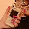 2017 For Samsung Note 4 5 7 S4 S5 S6 S7 edge Rhinestone Perfume Bottle Soft Case Phone Back with lanyard Rope handmade cover