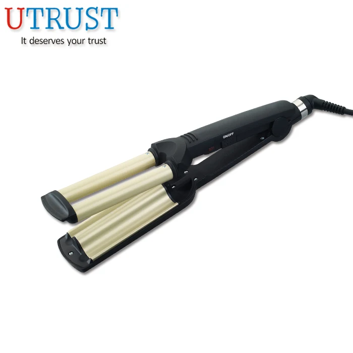 3 Barrels Big Hair Wave Waver Ceramic Curler Wand For Long Short Hair Tool  - Buy Curling Iron,Hair Curling Wand,Wands For Hair Product on 