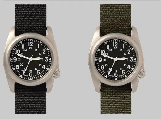 titanium military watch