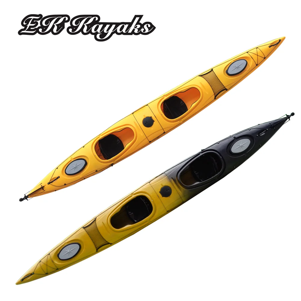 5.8m Plastic K2 Sea Kayak With Rudder And Soft Seat Buy Plastic