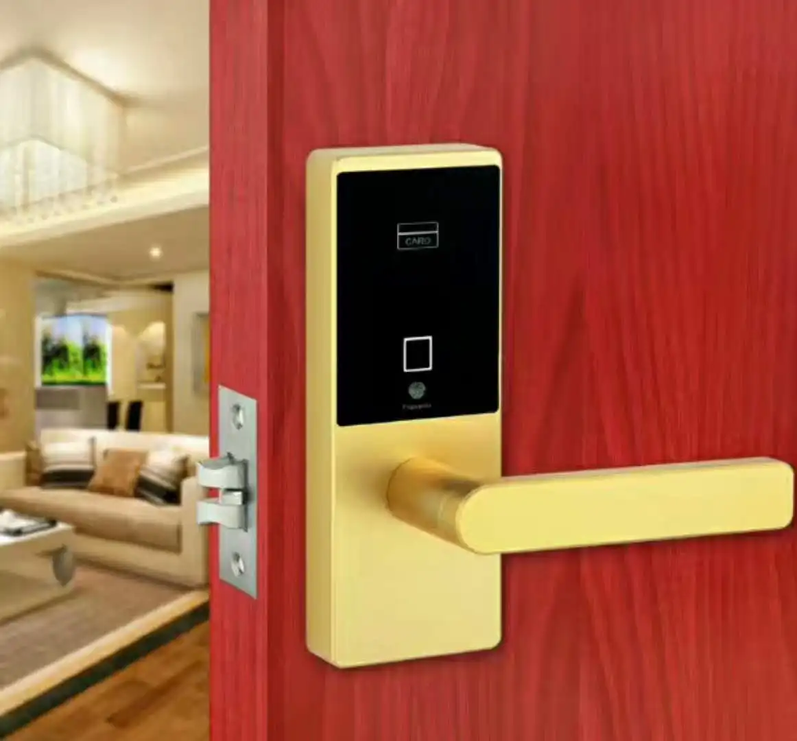 Rfid Hotel Room Key Card Lock System Hotel Door Lock Free Software Ql