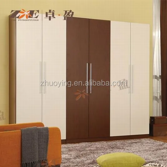 Ed120 Godrej Almirah Designs With Price Double Color 6doors Wardrobe