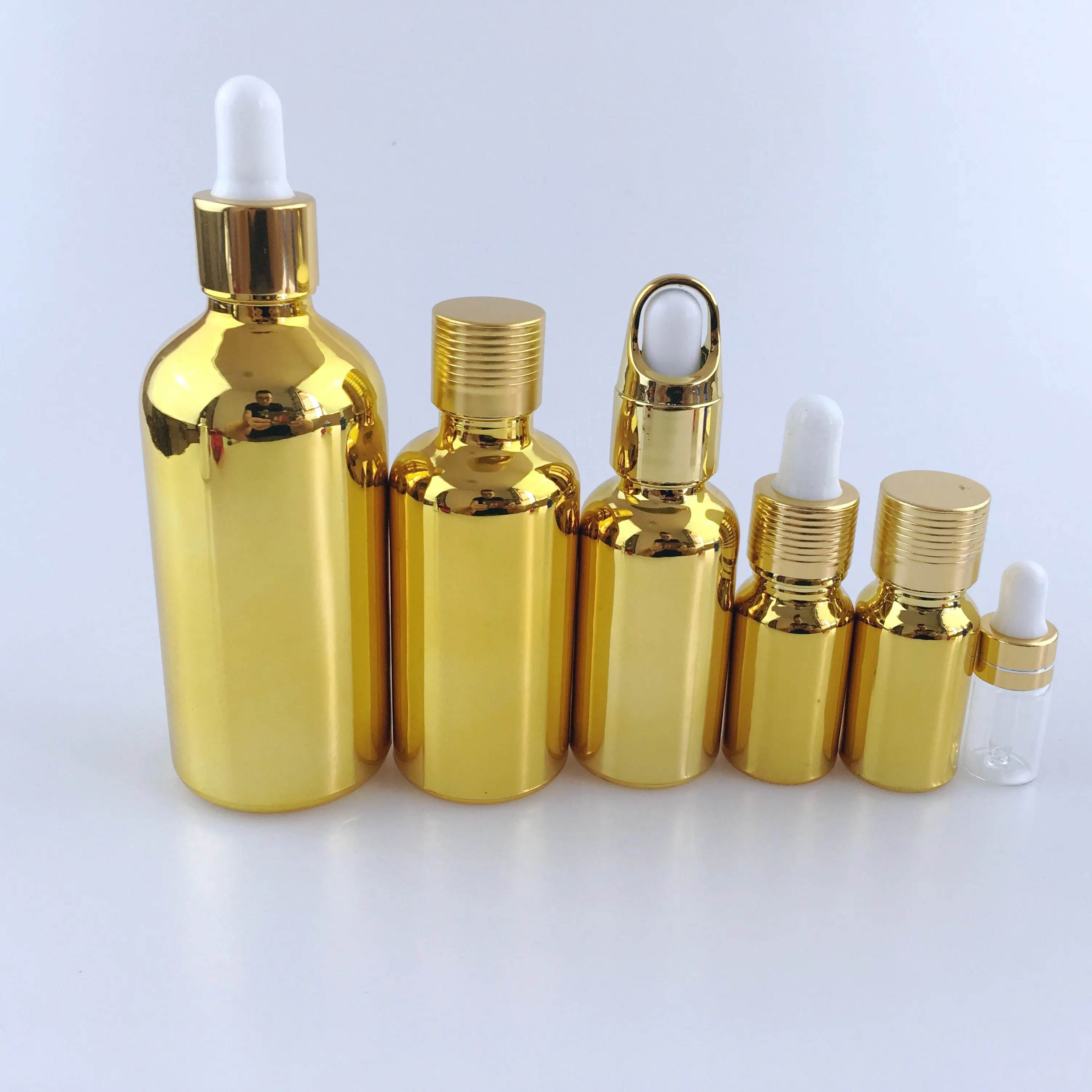 Download 30ml Gold Plating Glass Dropper Bottles With Different ...