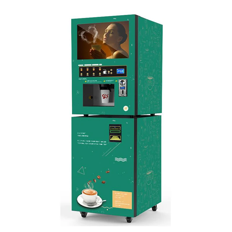 Outdoor Coffee Tea Vending Machine Automatic Hot And Cold Drinks Buy