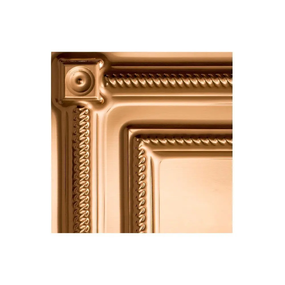 Buy Fasade Easy Installation Coffer Polished Copper Lay In