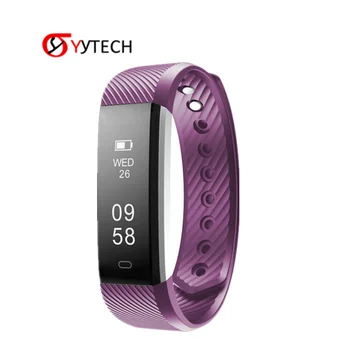 omnix id115 plus hr smart wristband