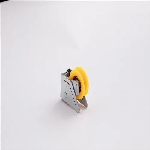 Pocket door hardware plastic window rollers track for sliding cabinet doors