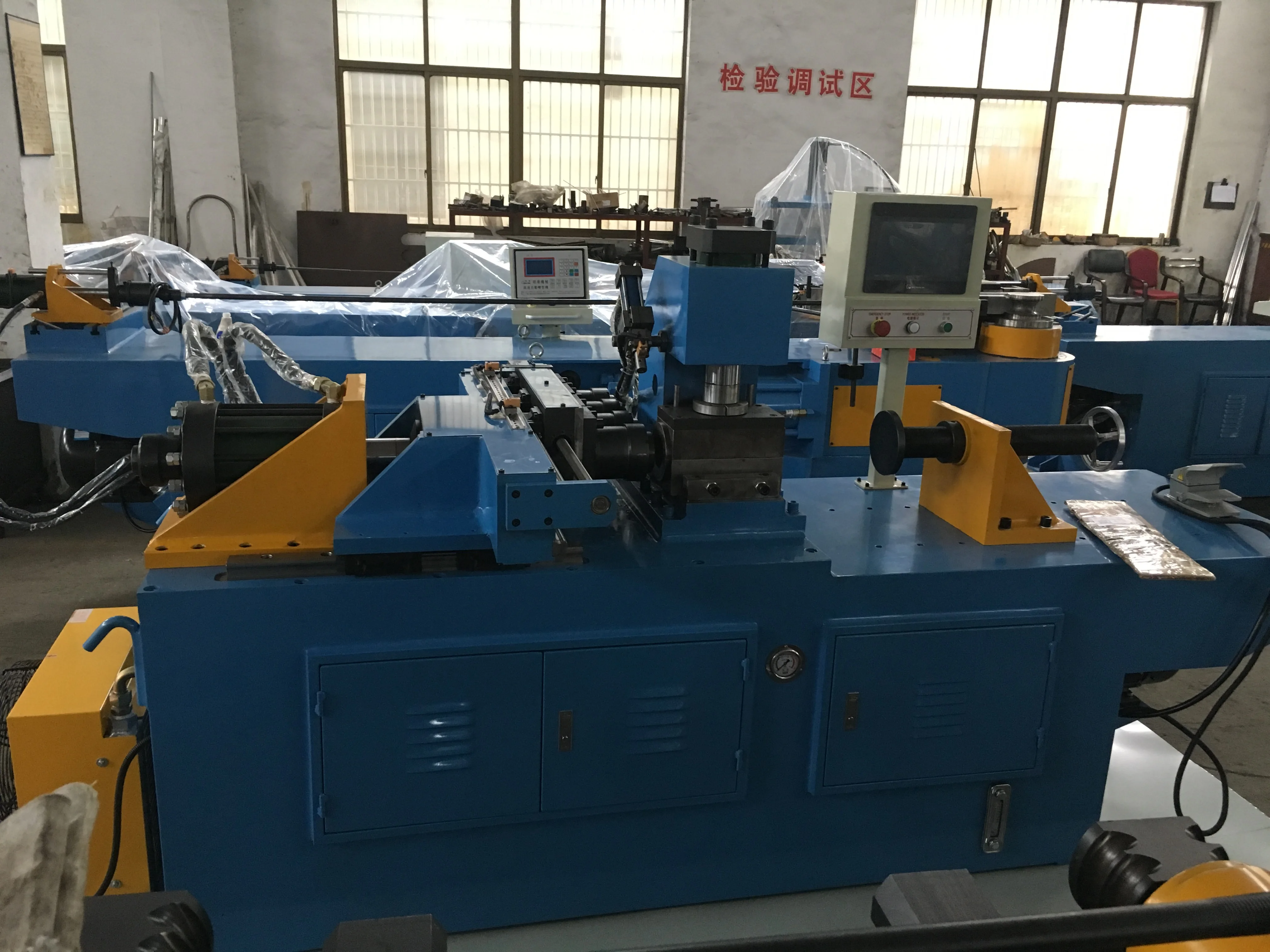 steel pipe expanding machine