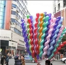 100pcs lot Screwed Latex Balloon Party holiday Decoration ballons Colorful Free Shipping