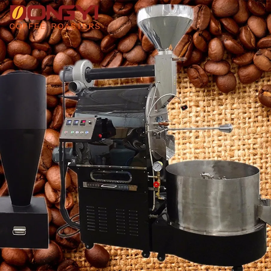 20 Kg Lpg Gas Coffee Roaster For Industry Commercial 20kg Green Coffee ...